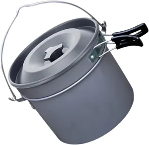 1 Set Camping Hanging Pot Picnic Basket Tripods Pots Camping Bed Tent Kettle Mini Pan Campfire Camping Essentials Portable Grill Outdoors for Camping Pot Collapsible Aluminum Oxide