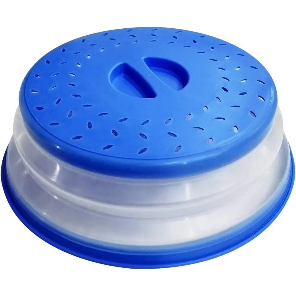 10.5 inch Collapsible Food Plate Lid Cover