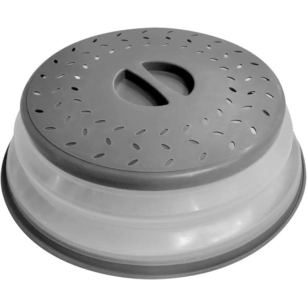 10.5 inch Collapsible Food Plate Lid Cover