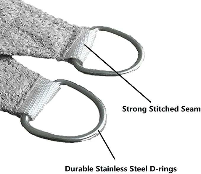 16' x 20' Sun Shade Sail Rectangle Canopy,