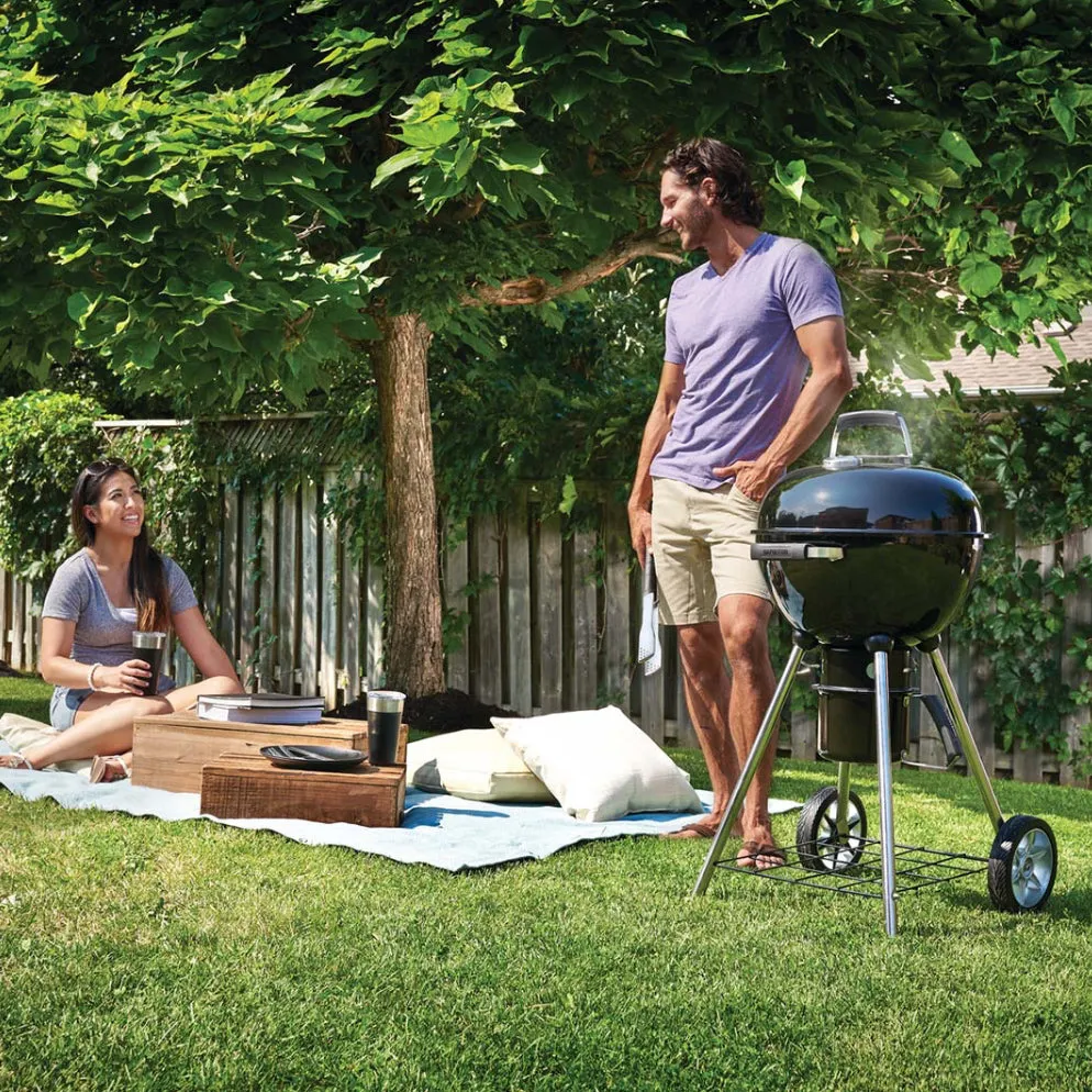 18" Portable Charcoal Kettle Grill