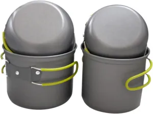 1Set Outdoor Cookware Handle Pot for Hiking Camping and Picnic Lightweight Cooking Utensil for People Easy to Clean Versatile and Durable Cookware