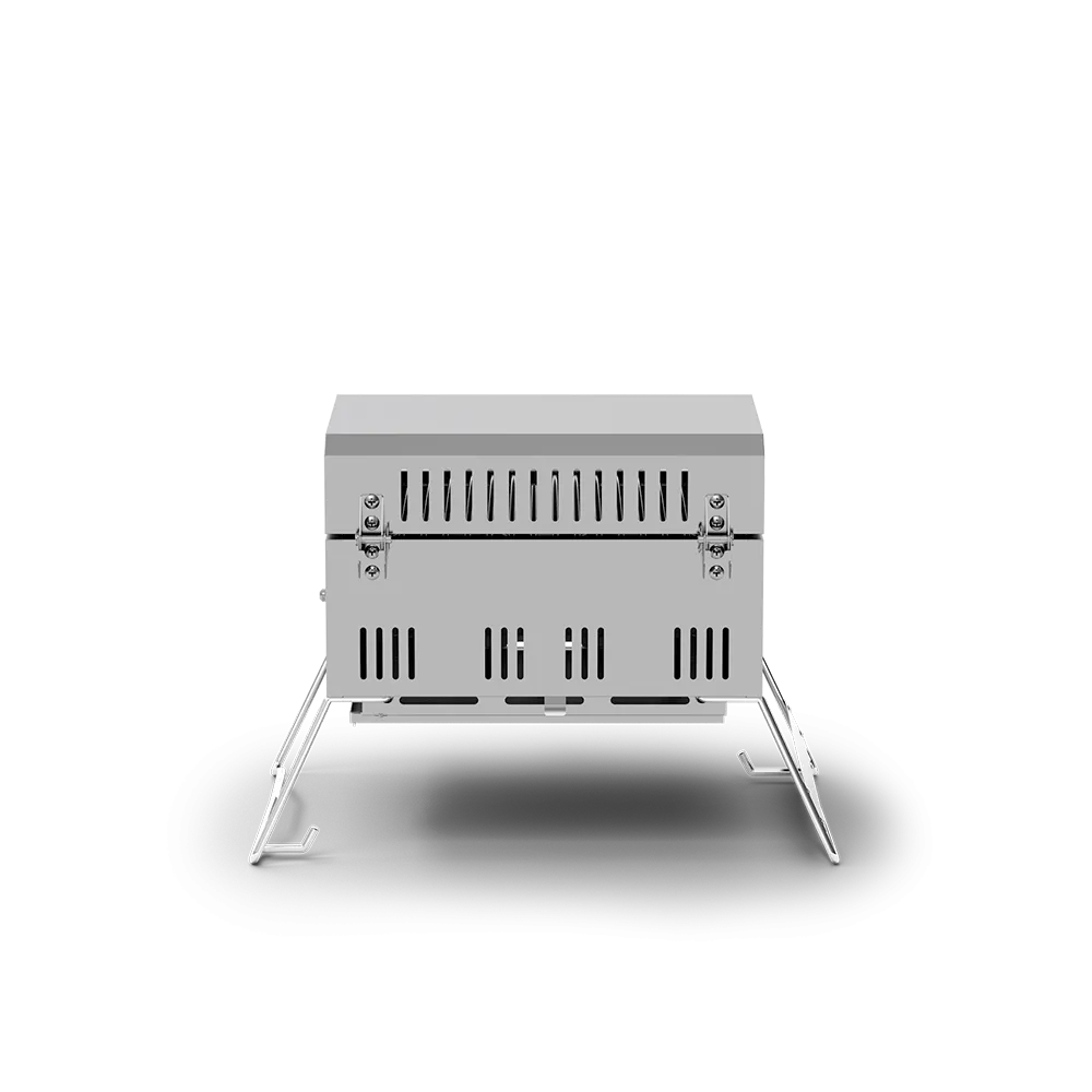 2-Burner Table Top Portable Propane Gas Grill