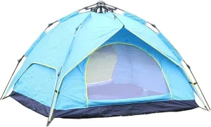 2 Person Rainproof Camping Tents, Pop-Up Dome Camping Tent, Foldable and Breathable Tents, Anti-Mosquito and Protection, Outdoor Camping and Hiking