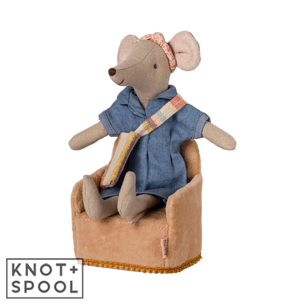 2025 Maileg Mouse Powder Folding Chair