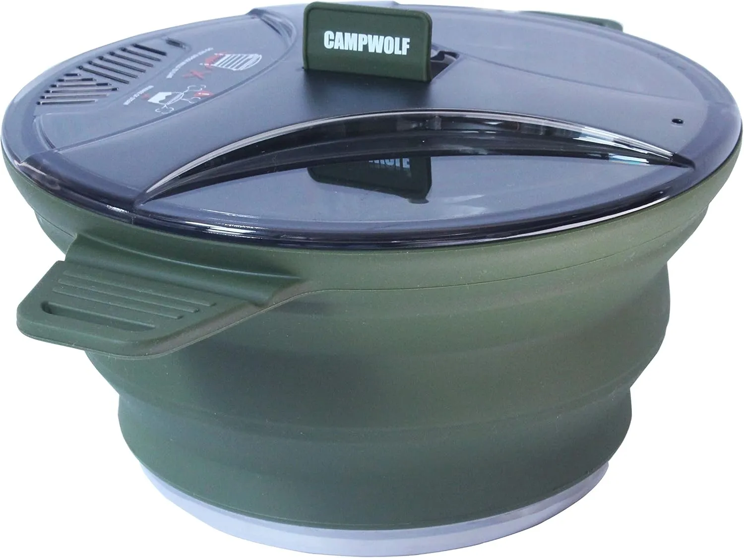2.5L Collapsible Camping Cook Pot,Portable Cookware for Outdoor Hiking