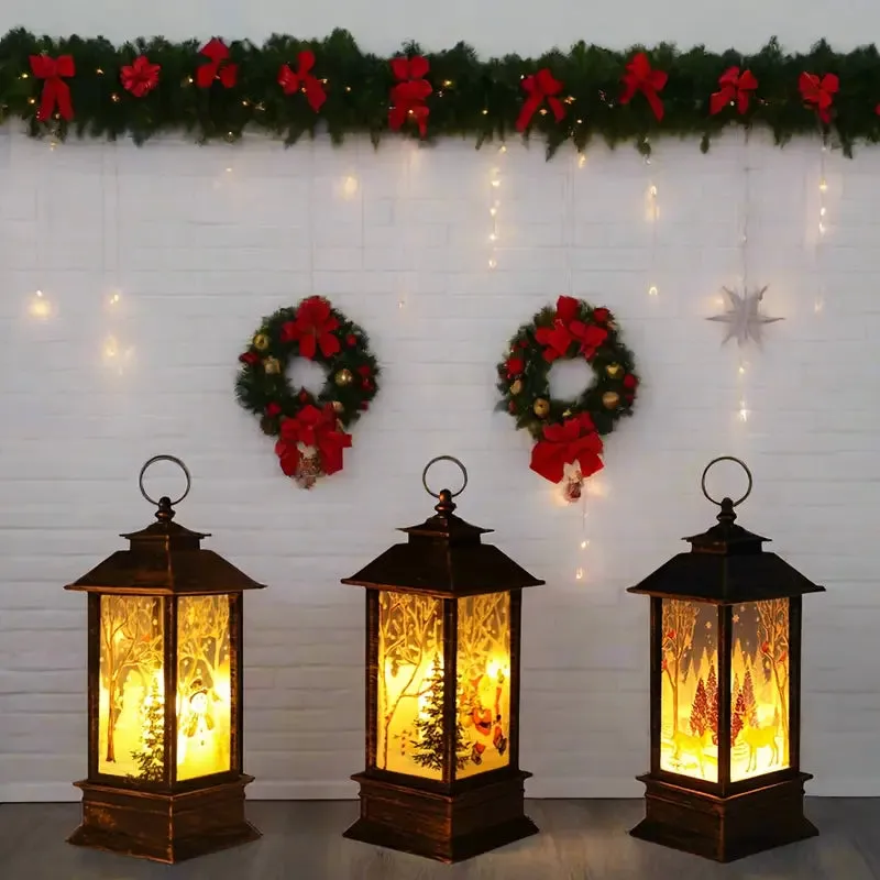 3 Piece Christmas Decoration Lanterns