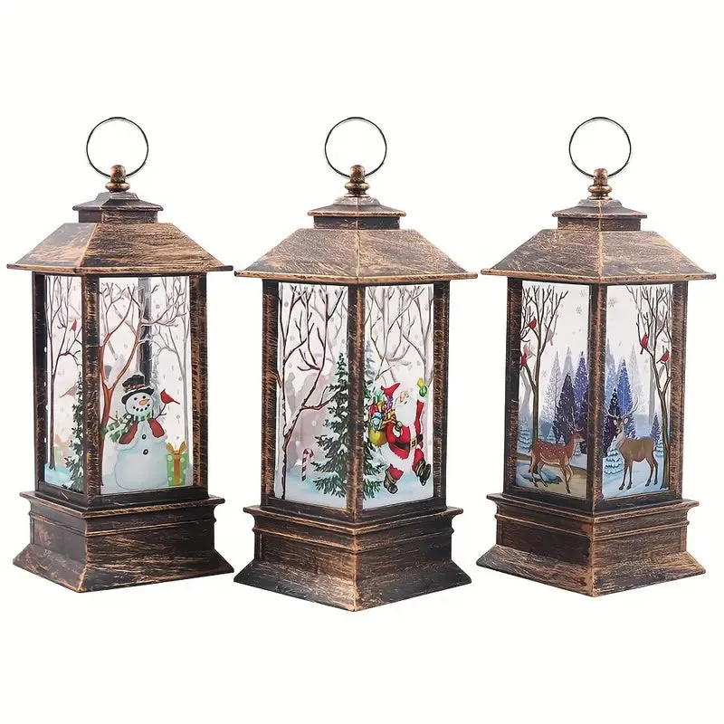 3 Piece Christmas Decoration Lanterns