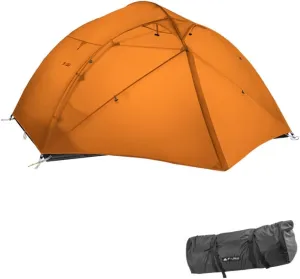 3F UL GEAR 3/4Person Camping Tent, Waterproof Tent For 3/4Seasons, Easy Set Up Hiking, Backpacking Tent Shelter, Included Ground Cloth