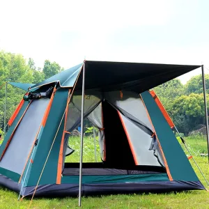 5-6 Person Pop Up Tent Family Tent for 6 Persons Large Tents for Camping Hiking Party,Sun Shelter/Festival Essential,Portable with Carry Bag