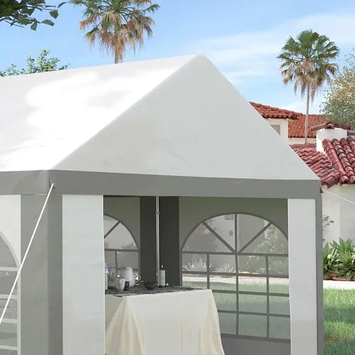 6 x 4m Party Canopy – Spacious Shelter for Up to 24 Guests
