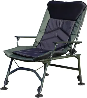 Adjustable Reclining Camping Chair - 330lbs Heavy-Duty Oxford Fabric with Ventilated Cushion, Foldable for Backpacking, Fishing, Picnics, 180° Lay-Flat Design
