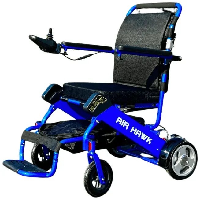 Air Hawk Foldable Lightweight Power Wheelchair