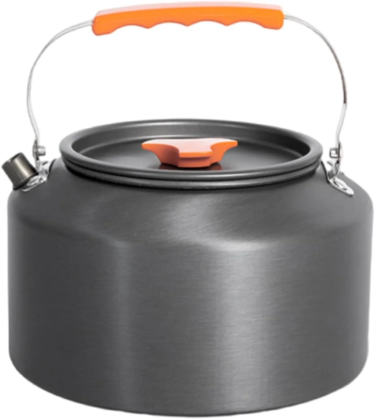 Aluminum Outdoor Hiking Kettle Pots Cookware Camping Kettle Stovetop Whistling Teapot Camp Teas Coffee Pots Enduring