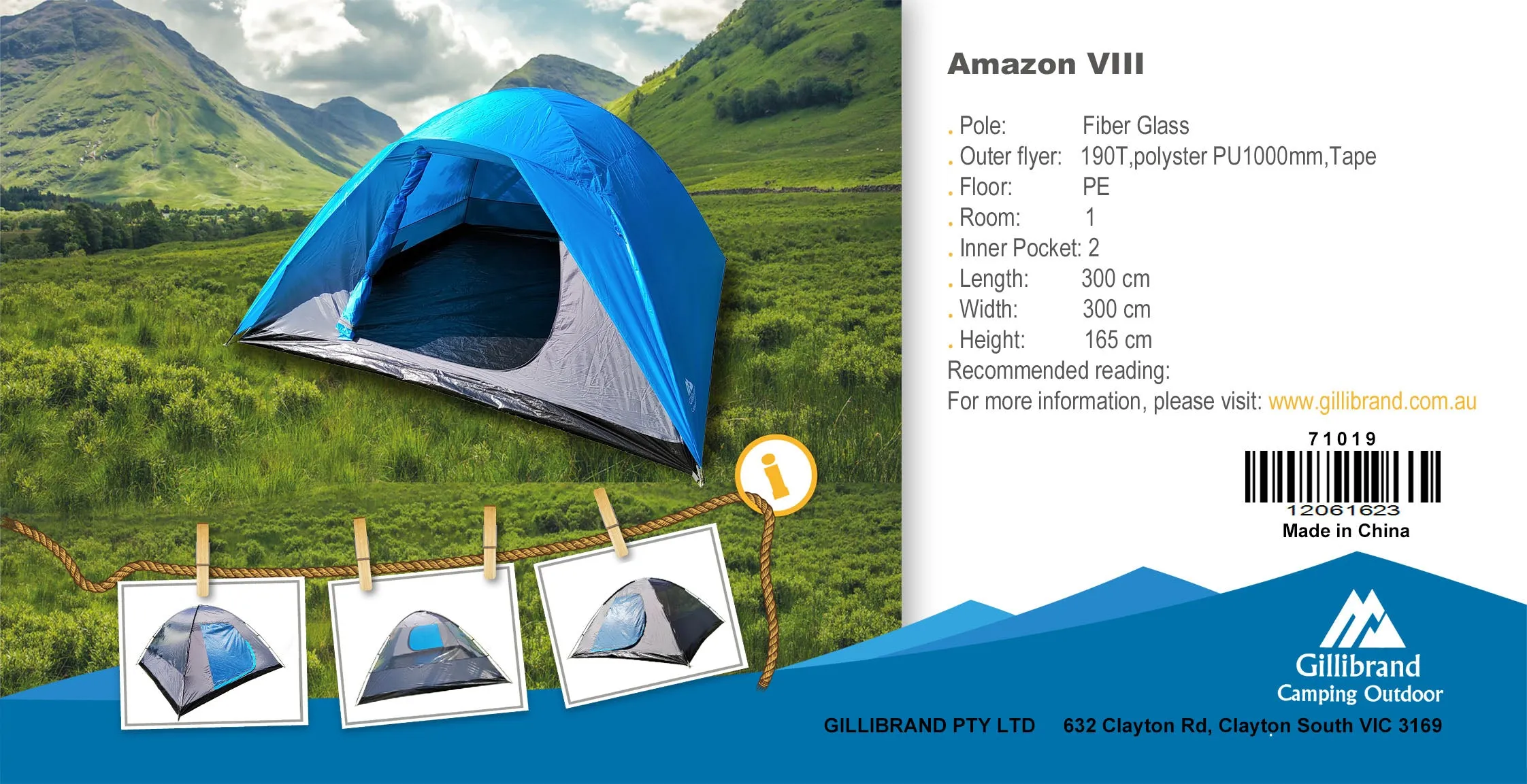 Amazon VIII 5-6 Persons Tent