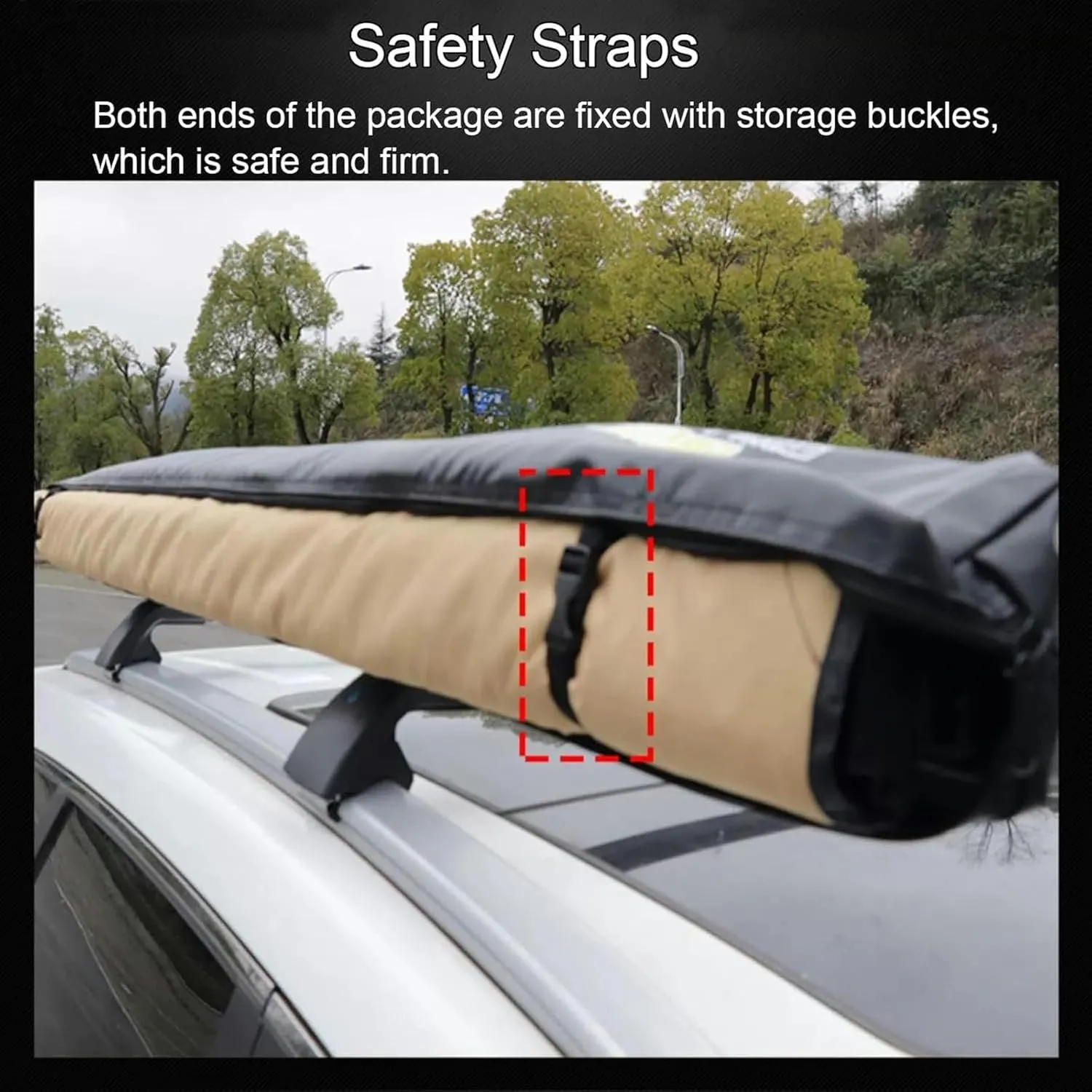AMNOOL SUV Car Awning Truck UV 50  Removable Campaign Store On The Shadow Shelter PU3000 Mm for Open -Air Camping Travels (Size: 200 X 250cm (79in X 98in))