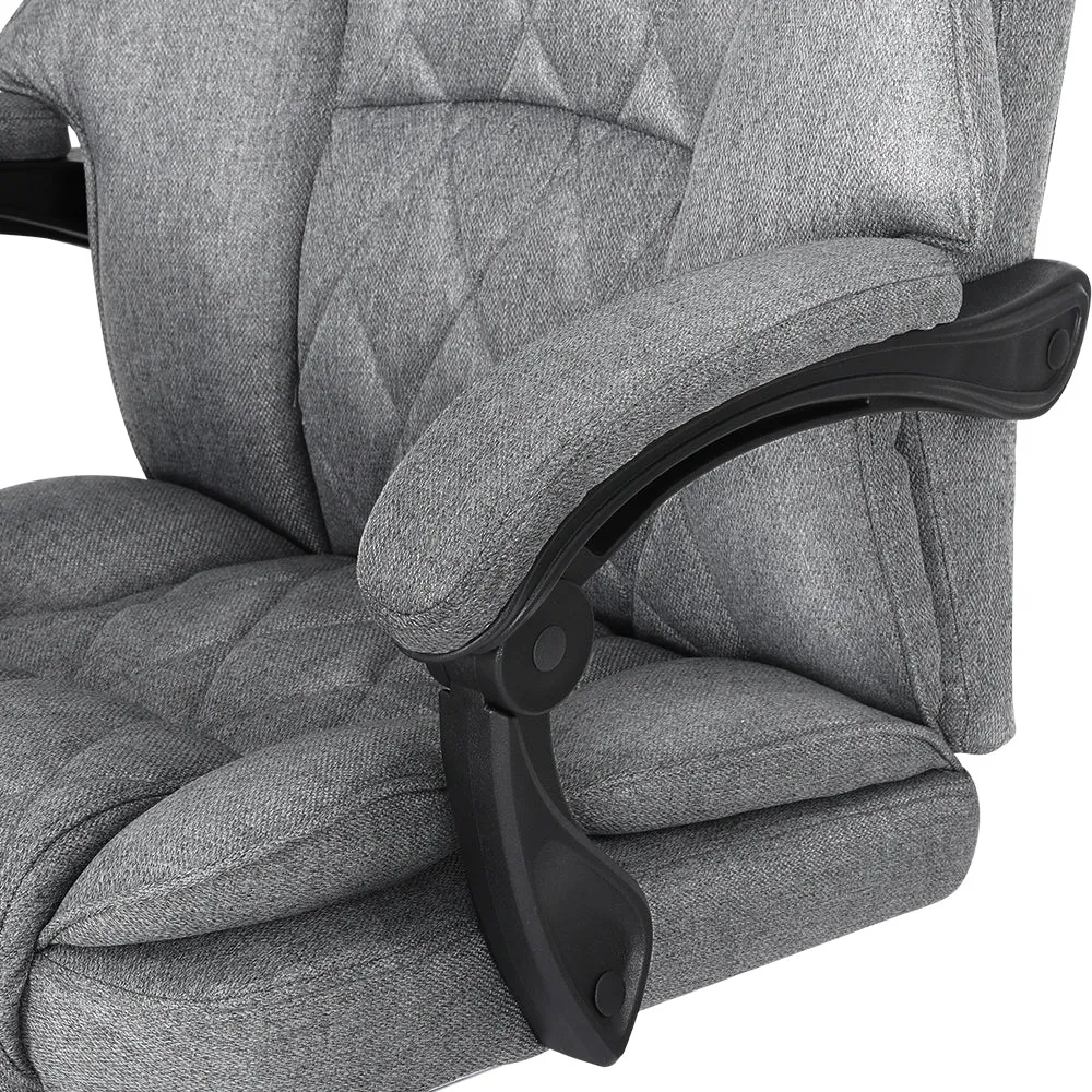 Artiss Executive Office Chair Recliner Grey