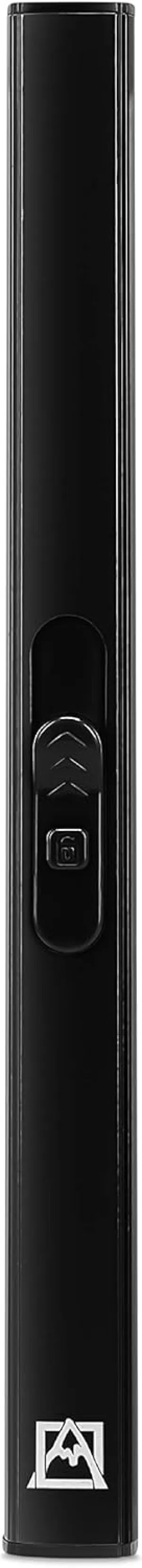 Avalanche Slim Arc Lighter Extra Reach Electric Lighter | Fuel-Free Rechargeable Lighter with USB for Indoor and Outdoor Use | Black