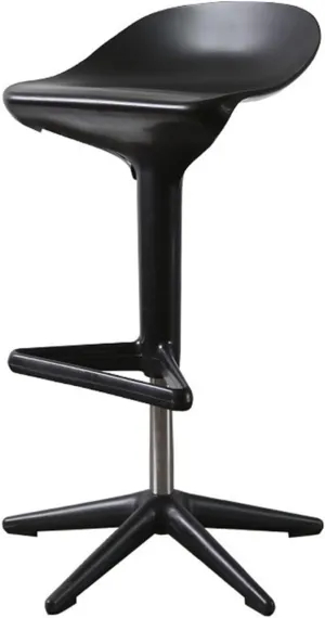 Bar Chairs Creative Bar Chair Modern Restaurant Lifting High Stool Home Kitchen Cafe Decoration Back Chair Adjustable Bar Chair Bar Stools with Back(C)