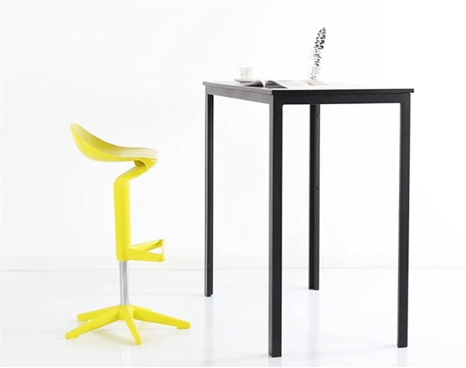 Bar Chairs Creative Bar Chair Modern Restaurant Lifting High Stool Home Kitchen Cafe Decoration Back Chair Adjustable Bar Chair Bar Stools with Back(C)