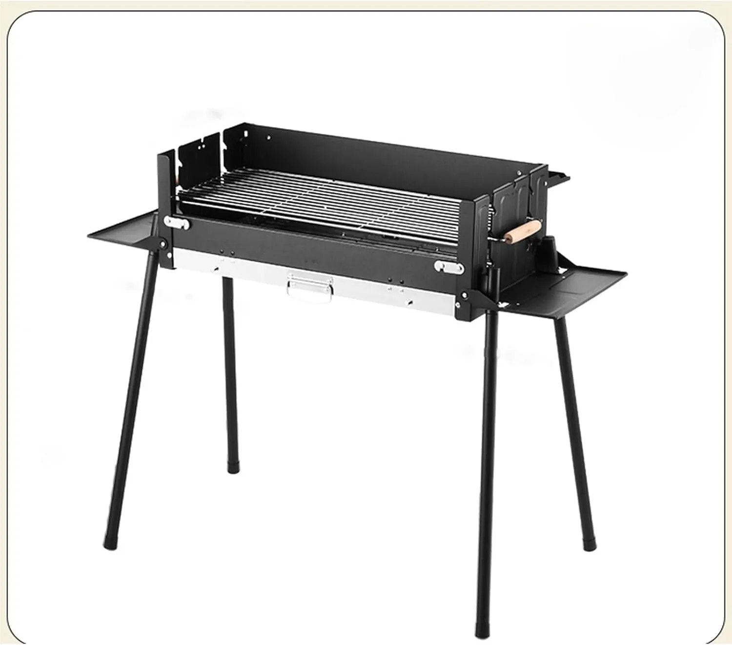 Barbecue grill household barbecue grill outdoor barbecue rack stove folding portable camping charcoal grill
