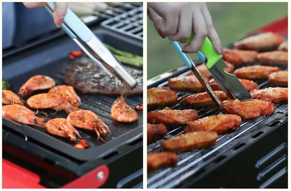 Barbecue Rack Outdoor Charcoal Folding Barbecue Rack Stainless Steel Barbecue Stove