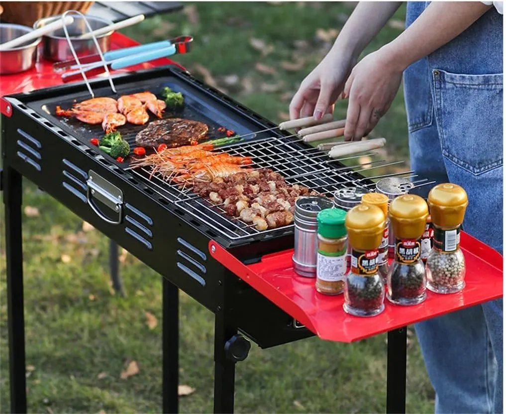 Barbecue Rack Outdoor Charcoal Folding Barbecue Rack Stainless Steel Barbecue Stove