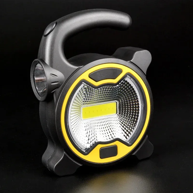 Battery Powered Portable COB LED Work Light Handheld Lantern