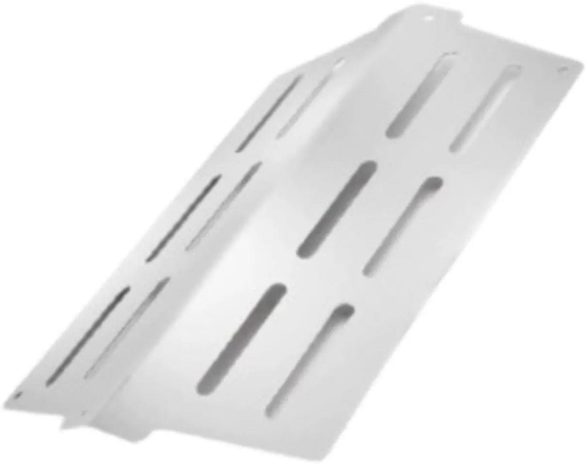 BBQ Grill Heat Plate Flame Tamer Stainless Steel Easy to Clean Heat Resistant Heat Cover Burner Grill Part for Outdoor Picnic