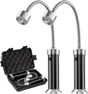 Bbq Grill Light Set Of 2 Led Bbq Grill Lights With Magnetic Base 360 Degree Rota