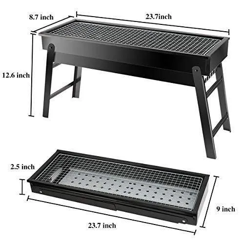 BBQ Outdoor for Folding Portable Grill and Home Set Barbeque Supportive team Trusted platform