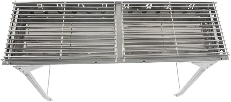 BBQ Stove Stainless Steel BBQ Rack Household Outdoor Charcoal Folding BBQ Stove