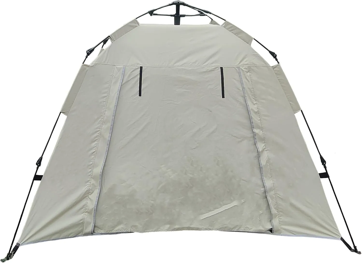 Beige Quick - Opening Automatic Tent for 2-3 People: & UV Resistant for Camping, Picnic & Outdoor Travel