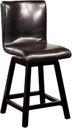 Benzara , Set of Two, Black Hurley Counter Height Chair (Set of 2), Finish