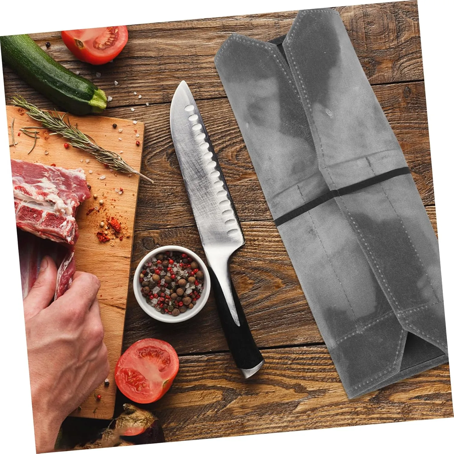 BESPORTBLE Camping Knife Storage Bag Organizer Bag Tote Bag Organizer Knife Carrier Bag Chef Cutter Carrying Bag