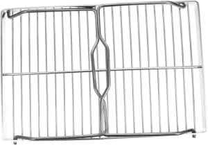 BESPORTBLE Portable Folding Stainless Steel Grill Rack for Bbq Outdoor Cooking Tool Food Cooling Grill and Sturdy Design Fits Grilling Pans