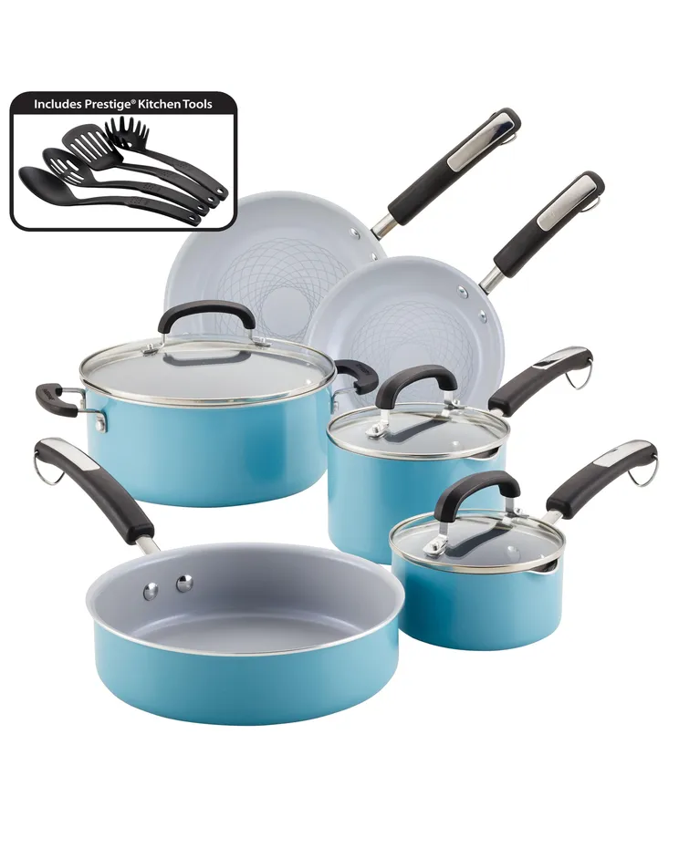 Blair Farberware - 13pc Eco Advantage Ceramic Nonstick Cookware Set
