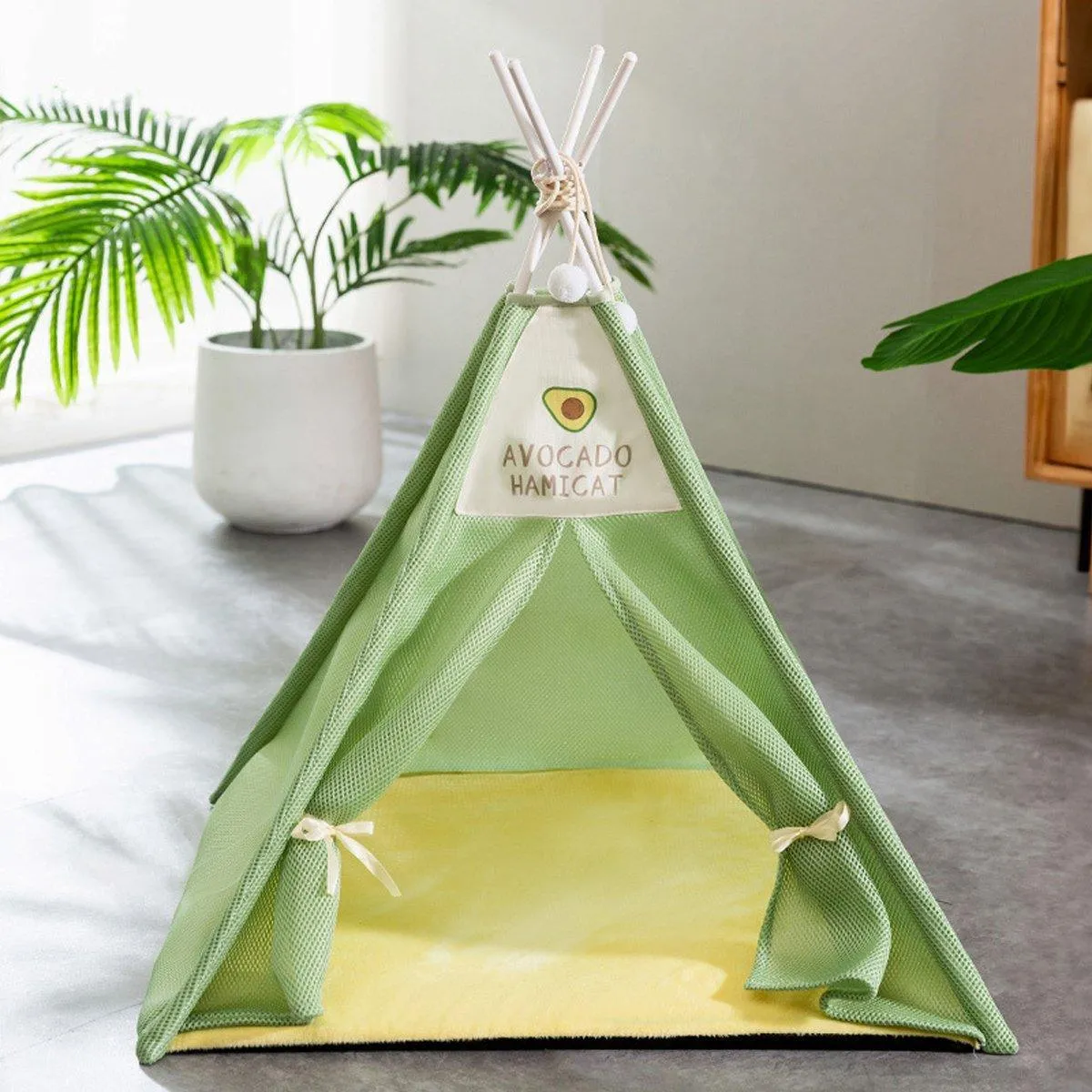 Breathable Dog Tent Kennel Small Pet Bed Spring Summer Cat House Pet Supplies