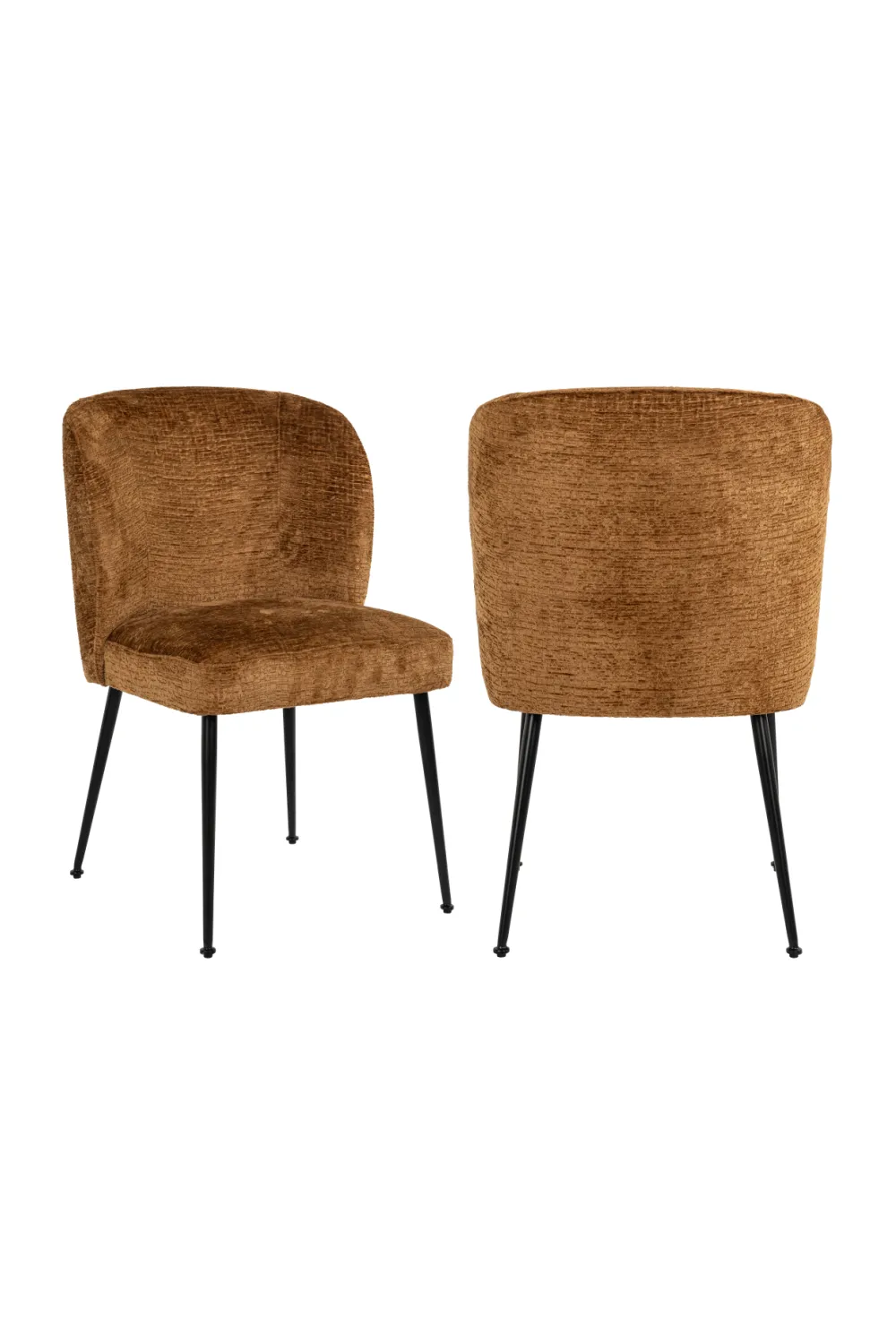 Brown Padded Dining Chair | OROA Fallon
