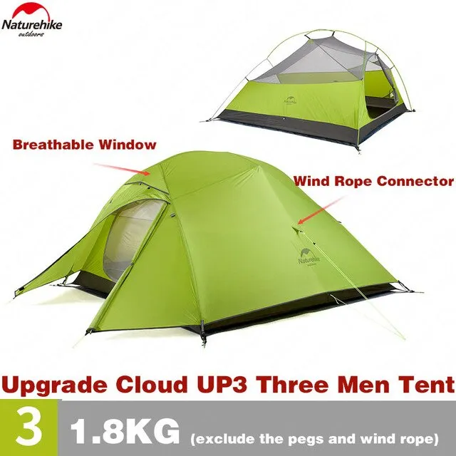 Camping 1-2-3 Persons Tents Private sale Affordable luxury