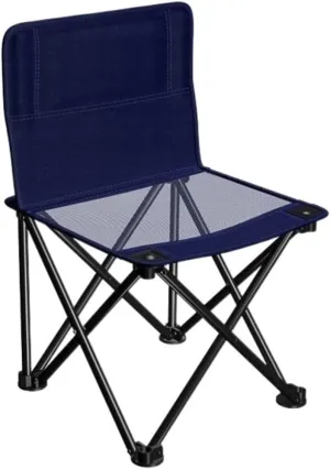 Camping Chair Fishing Chair Folding Chairs Camping Outdoor Folding Backrest Chair Portable Fishing Chair With Side Pocket Lightweight Leisure Chairs Padded Deck Chair Lawn Chairs Outside ( Color : E )