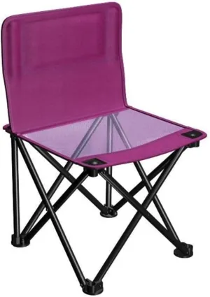 Camping Chair Folding Chair Portable Chair Outdoor Folding Backrest Chair Portable Fishing Chair with Side Pocket Lightweight Leisure Chairs Padded Deck Chair Camping Chairs for Adults