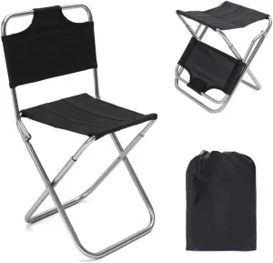 Camping Chairs Camping Chair Ultralight Outdoor Folding Chair Portable Backrest Fishing Stool Aluminum Art Sketching Bench Chair Portable Folding Chair