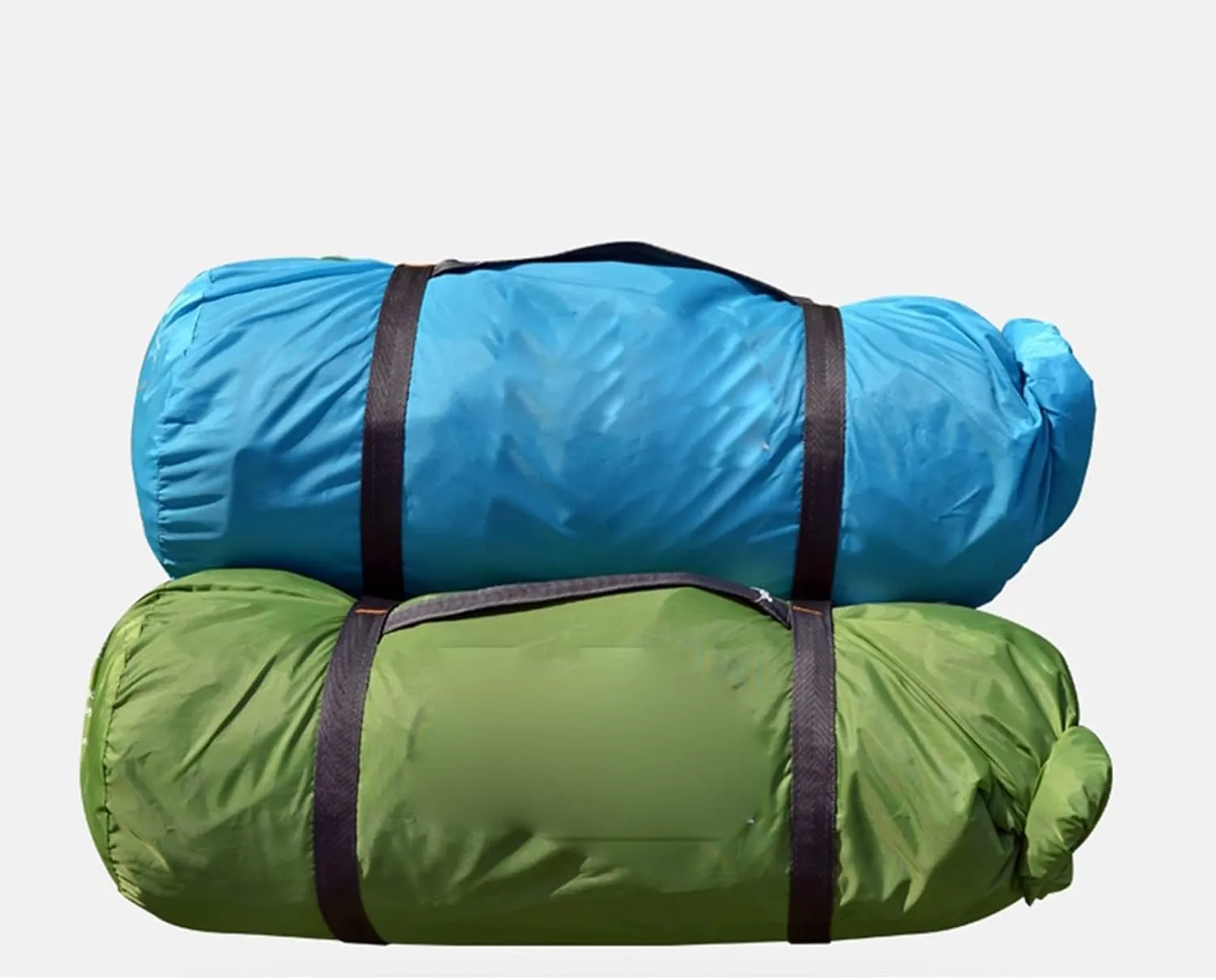 Camping Tent 3-4 Person Family Tent, Lightweight Portable Alumimun Pole Waterproof Anti-Storm Double Layer 4 Season Camping Tent (Color : Blue) (Green