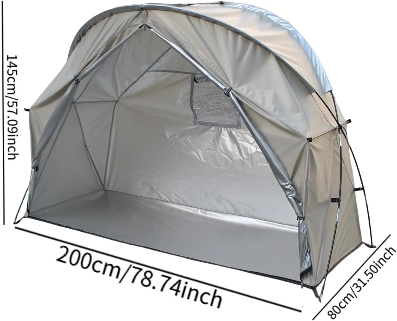 Camping Tent, Outdoor Equipment,Multipurpose, Easy Setup Windproof 1 Person Tent Oxford Cloth for Camping Hiking Mountain