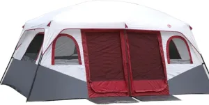 Camping Tent Outdoor Large Canopy Beach Camping Tent Waterproof Ground Tent Tarp Shelter Hammock Rain Fly Cover