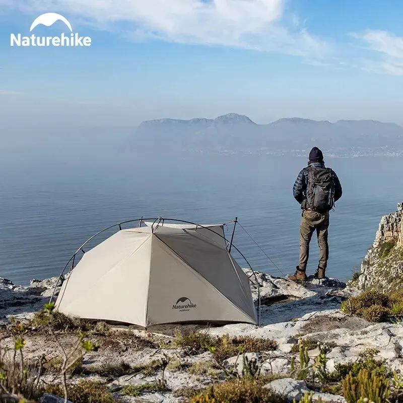 Camping Tent - Ultralight Waterproof Shelter for 1-2 Persons, Ideal for Travel, Hiking, and Beach Adventures