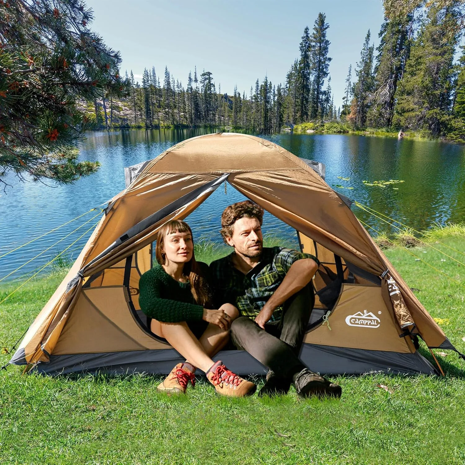 Camppal 2-3 Person Waterproof Tent for Hiking/Camping