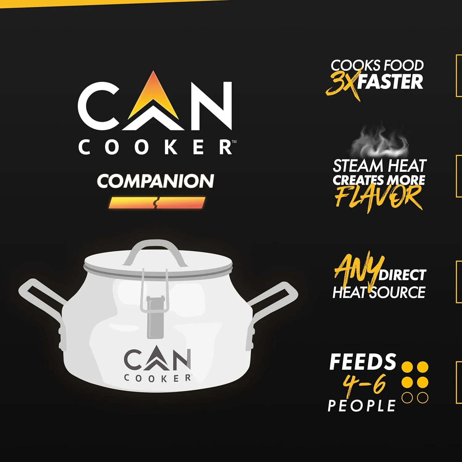 CanCooker Premium Camping Cookware for Groups | Portable Cooking Pot for Camping, Hunting, Fishing & Outdoor Adventures