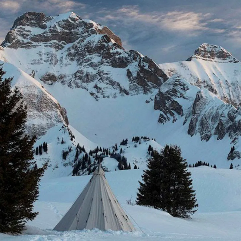Canvas Camp Tipi Tent